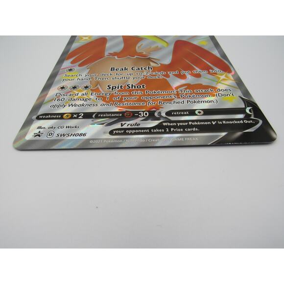 Cramorant V SWSH086 Pokemon TCG Jumbo Oversized Foil Battle Box Promo Card - Picture 3 of 12